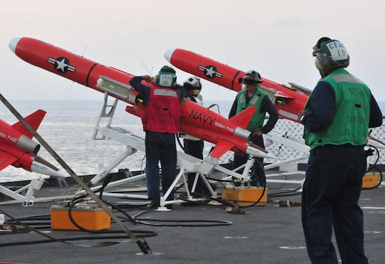 Drones on the deck of the USS Tortuga | US Navy Imagery / Flickr