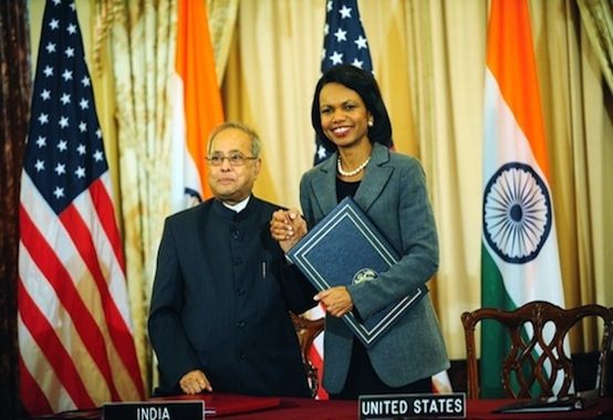Rice-Mukherjee_sign_US-India_Civilian_Nuclear_Cooperation_Agreement
