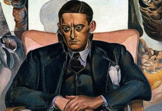 Portrait of T.S. Eliot by Wyndham Lewis (1938). Wikimedia Commons.