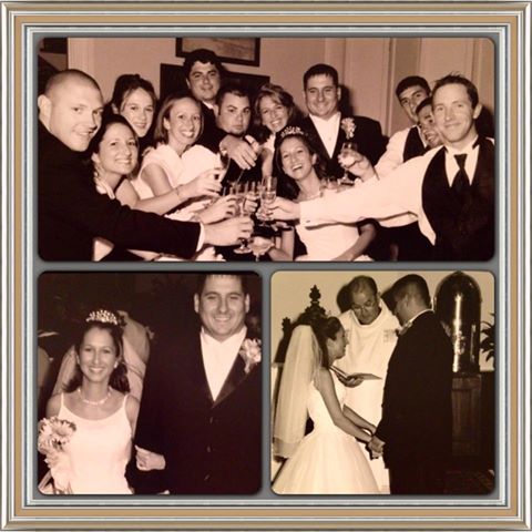 Leslie Davis and Jamie Navarre's wedding day, May 24, 2002