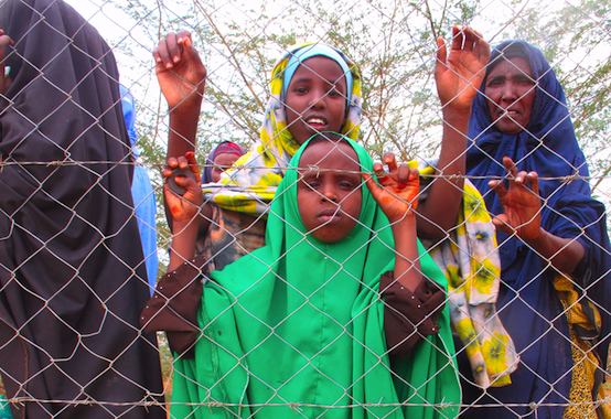 Somali refugees. Sadik Gulec / Shutterstock.com