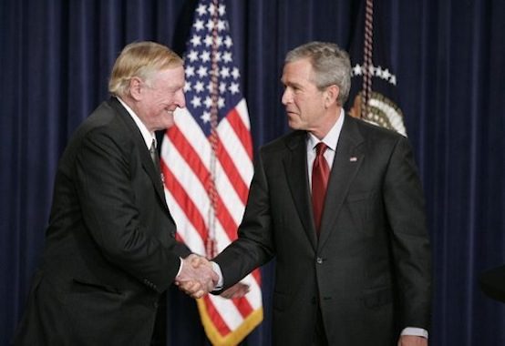William_F._Buckley,_Jr._with_President_Bush_2005