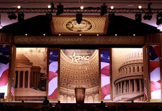 CPAC 2014 stage