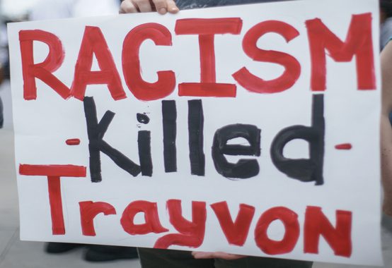 Trayvon Martin sign