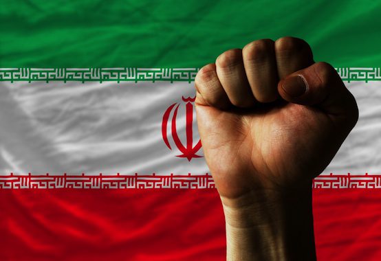 iran fist