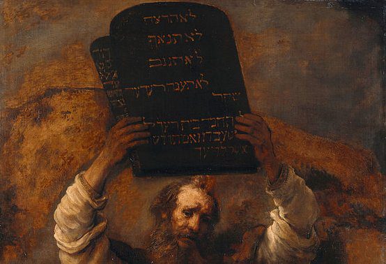 Rembrandt-Moses-commandmnets