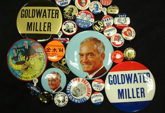 Goldwater buttons