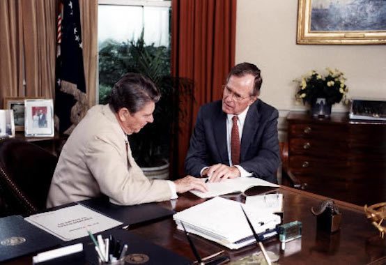 When Bush Was Reagan’s Partner