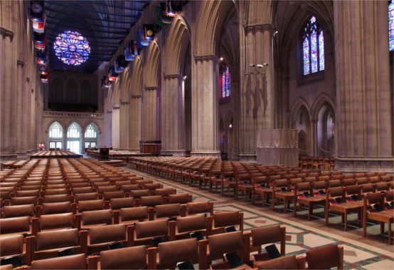 washington national cathedral interior