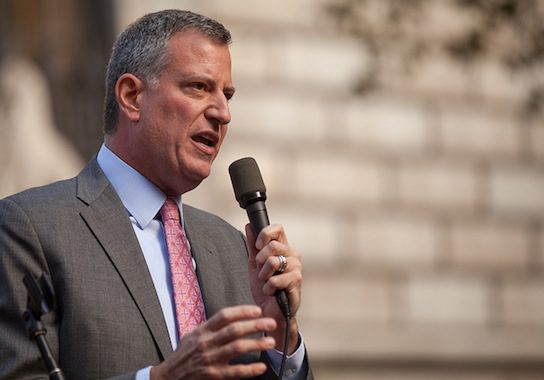 De Blasio the Craven