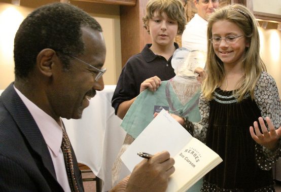 ben carson book signing