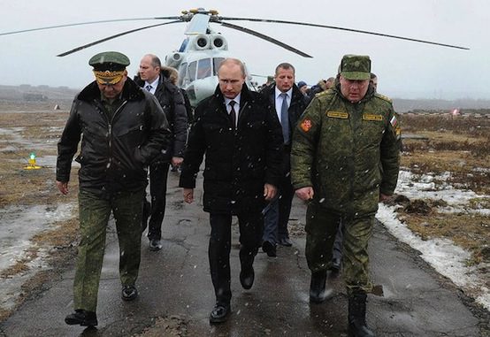 putin preps for war games