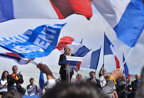 Missing Lunch with Marine Le Pen, as Euroskeptics Triumph