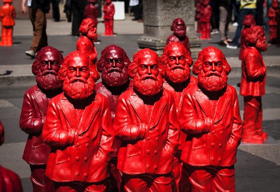 Red Karl Marx multiple