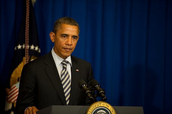 obama at podium