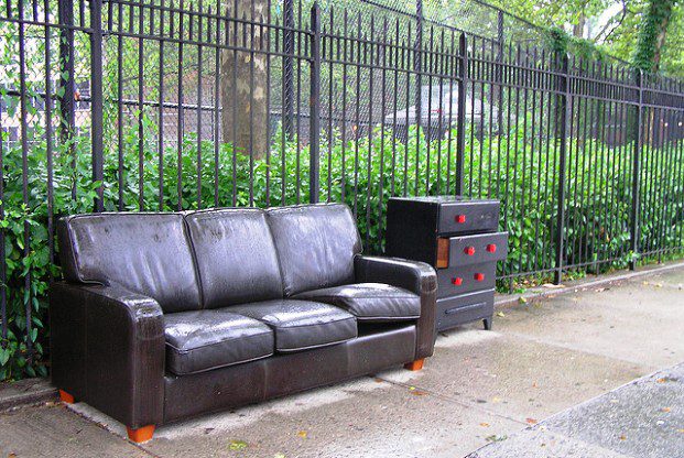 Brookyln sidewalk couch dresser