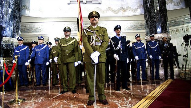 iraq military ceremony