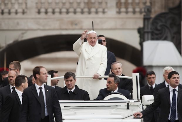 pope francis driven