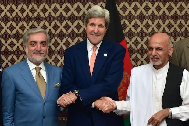 Kerry Ghani Abdullah Afghanistan