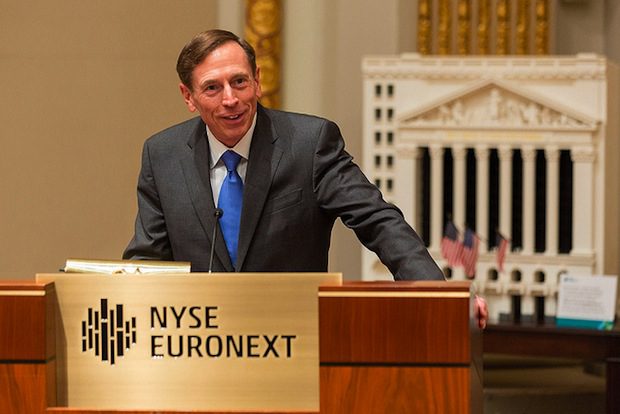Petraeus NYSE