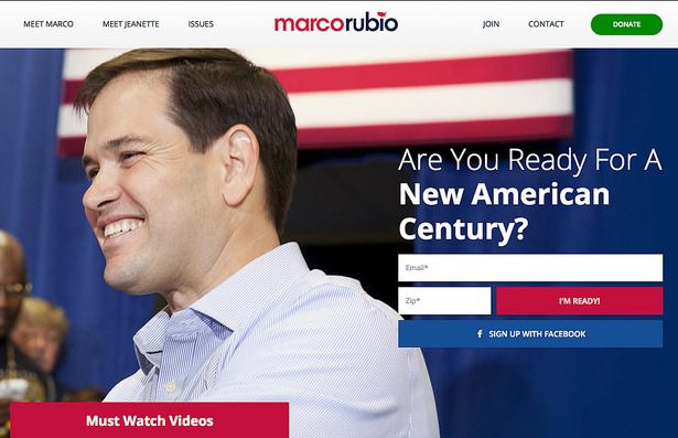 Marco Rubio website