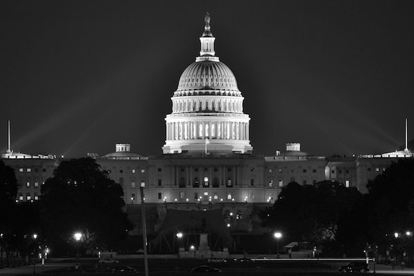 capitol black and white