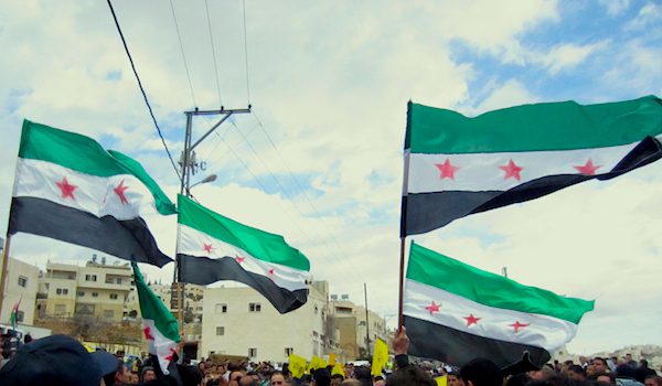 syrian opposition flags