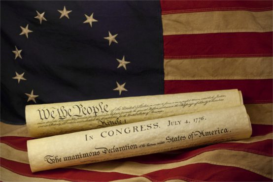 declaration and constitution flag