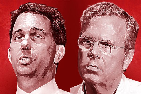 jeb bush scott walker