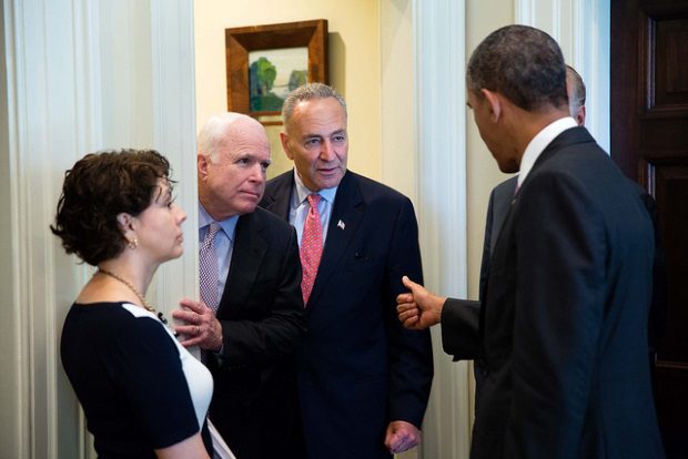 McCain Schumer Obama