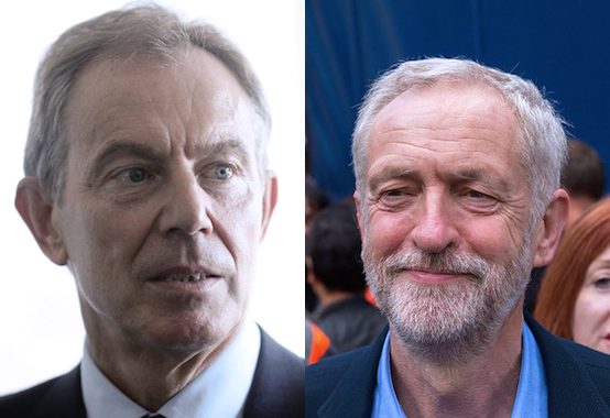 tony blair jeremy corbyn