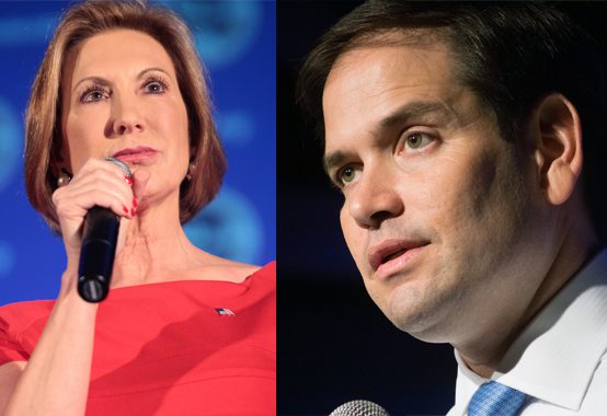 carly fiorina marco rubio