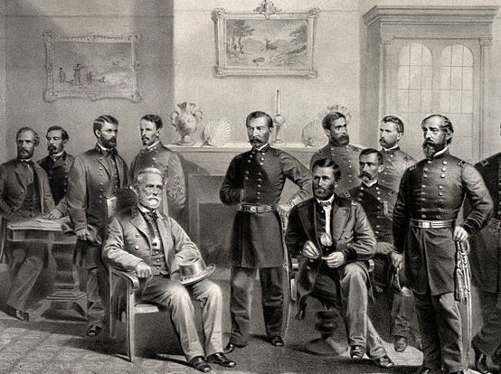 lee grant appomattox surrender civil war
