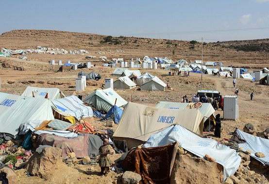 yemen refugee camp displacement
