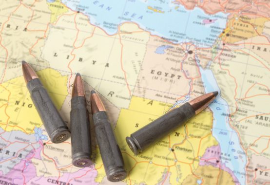 egypt libya war bullets