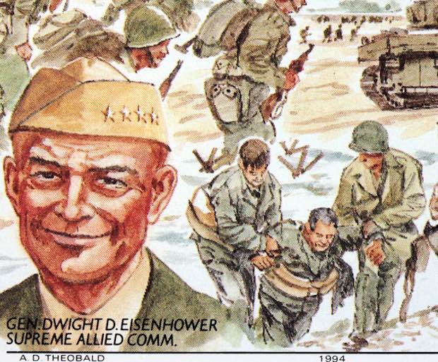 eisenhower stamp