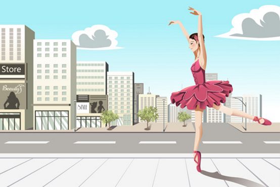 sidewalk ballet