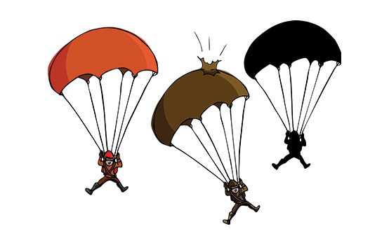 parachutes