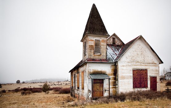 abandoned church