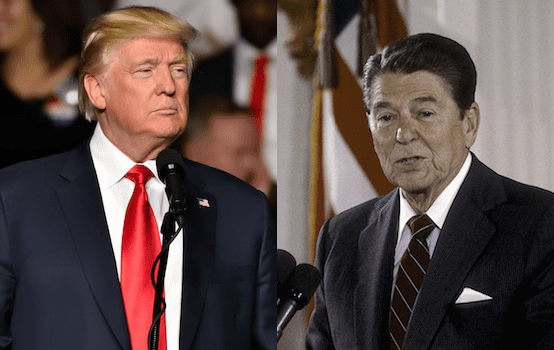 Trump-Reagan