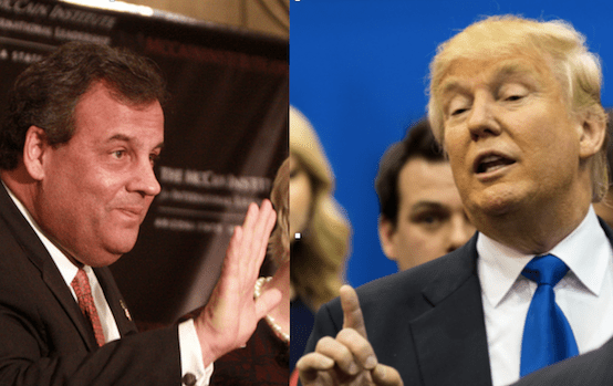 Trump, Christie Square Off Over High-Stakes Gambling