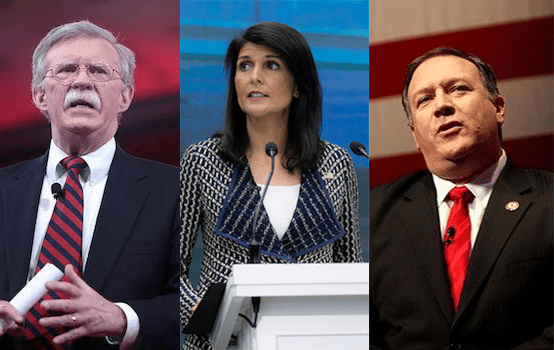 Bolton-Haley-Pompeo