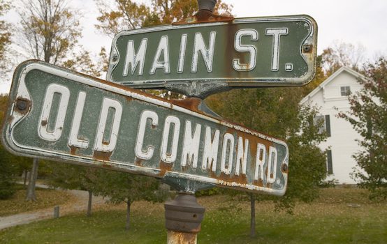 street signs main street