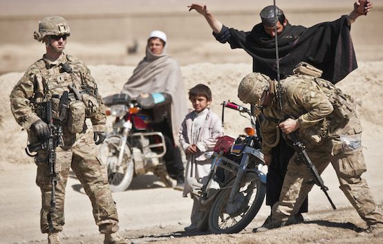 afghanistan checkpoint
