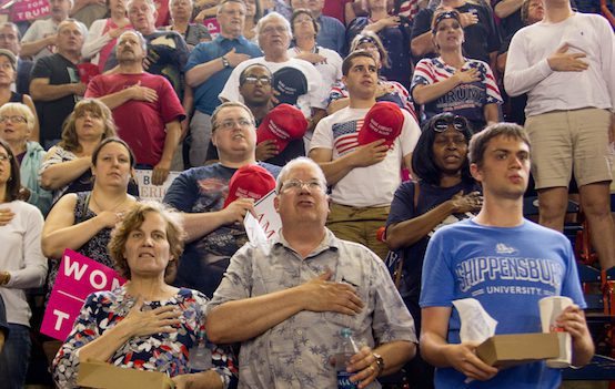 trump rally voters