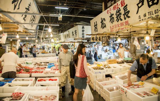 Tokyo fish market