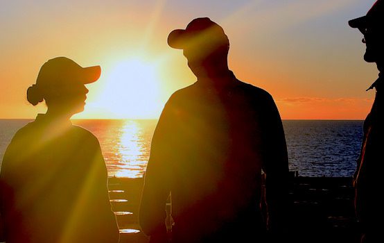 sailors sunset