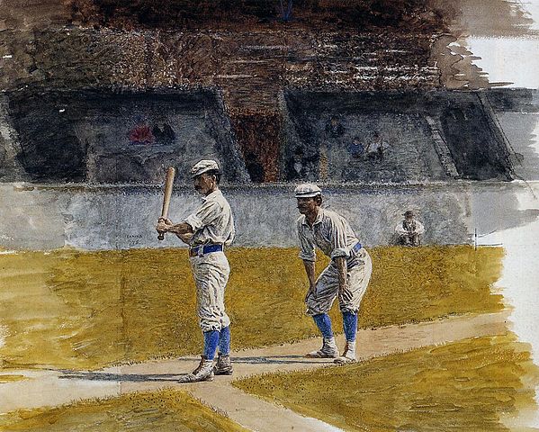 599px-Baseball_Players_Practicing_Thomas_Eakins_1875