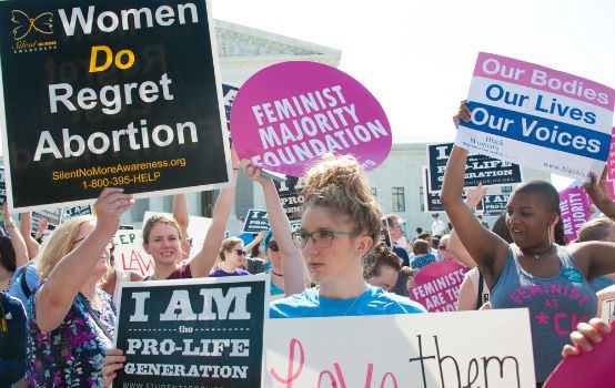 Abortion protests