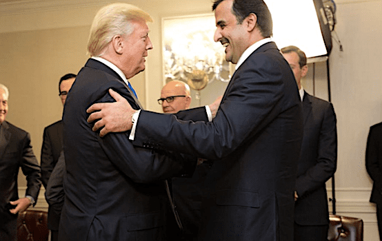 al-thani and trumpNEW